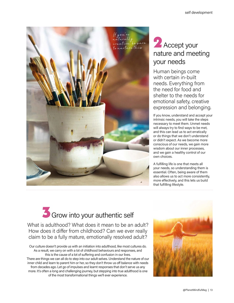 Planet Mindful Preview Pages