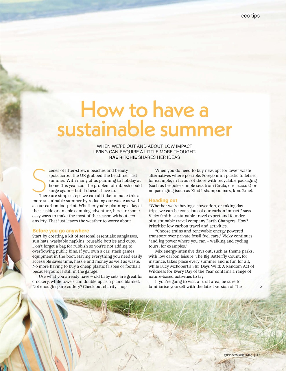 Planet Mindful Preview Pages