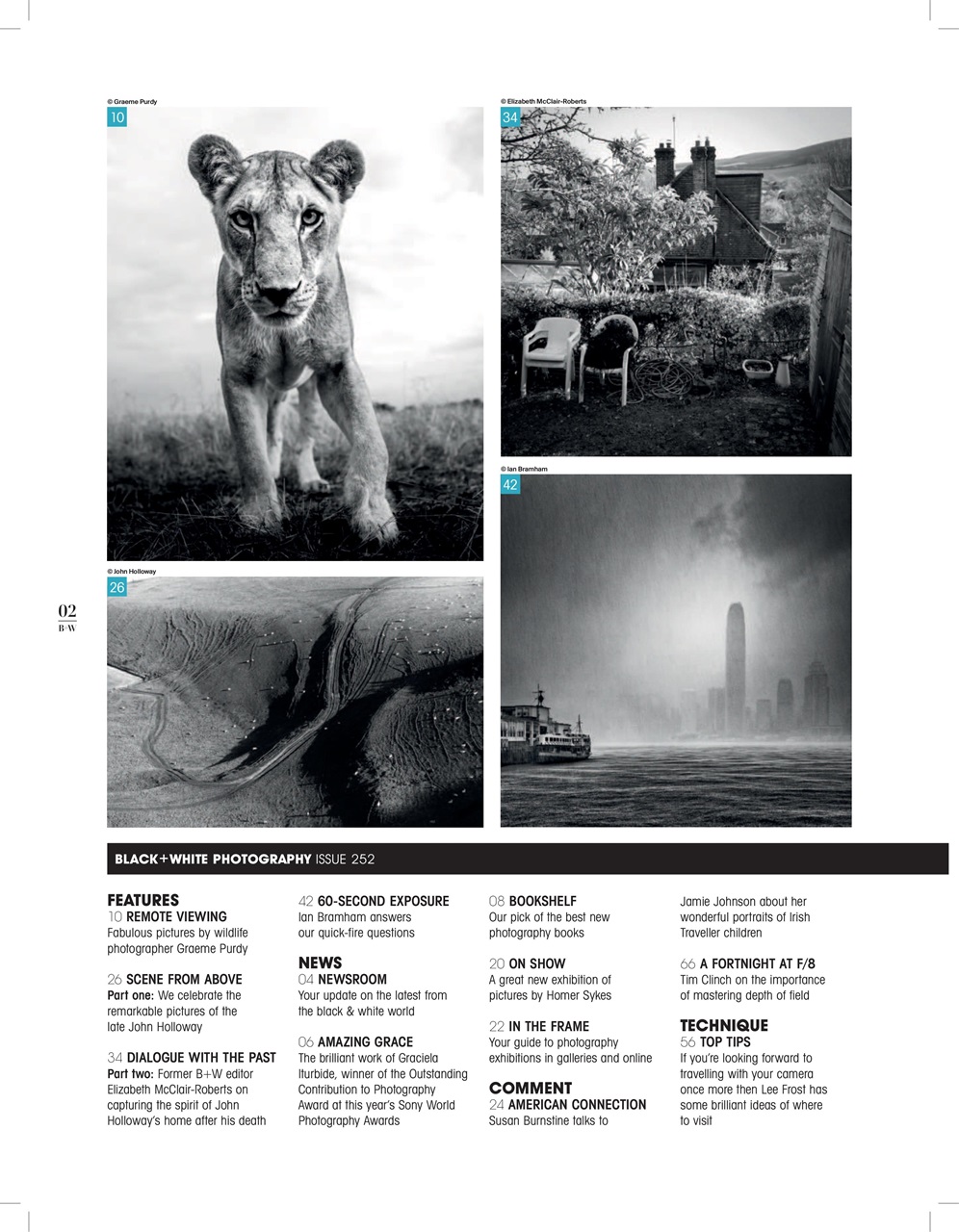 Black+White Photography Preview Pages