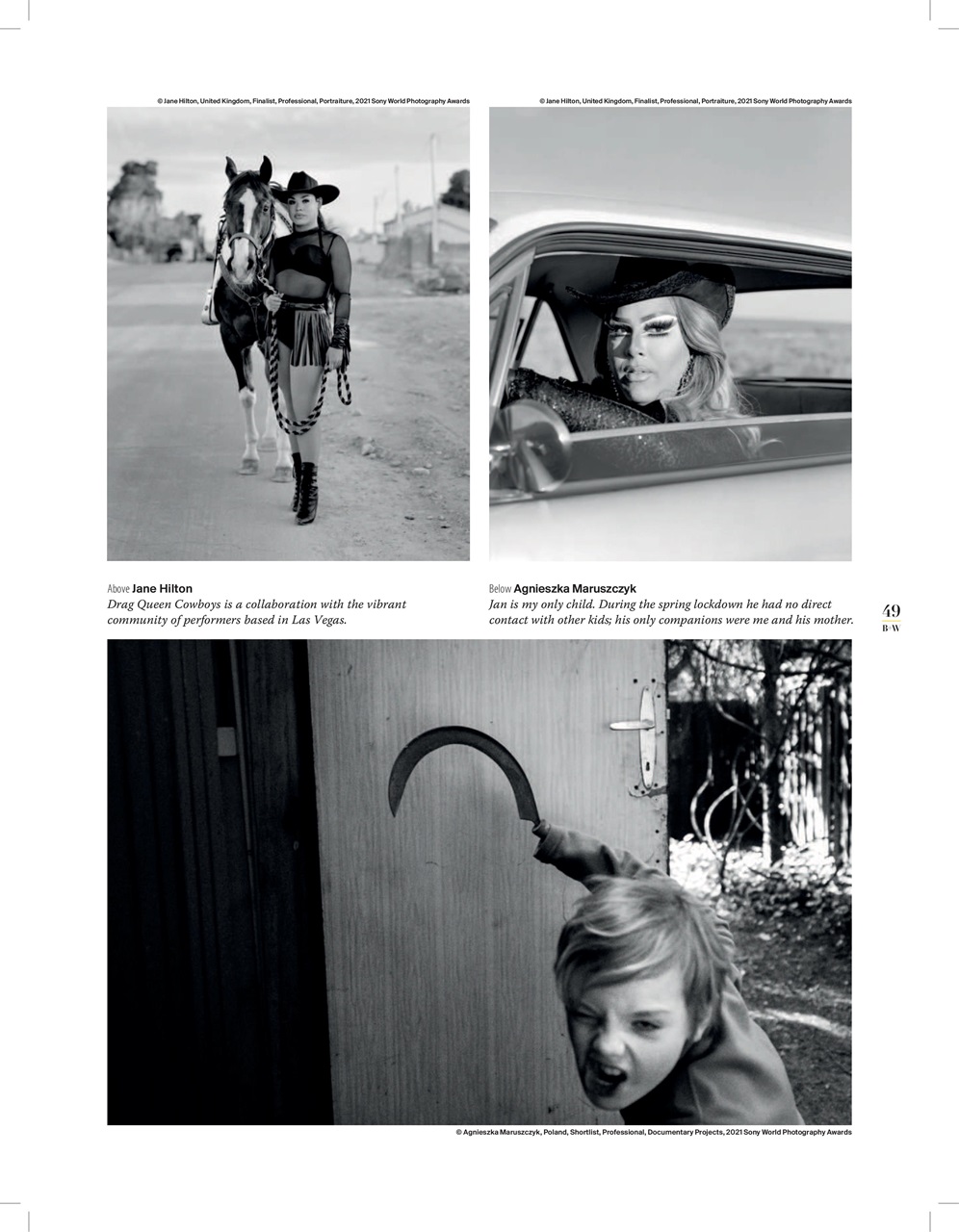 Black+White Photography Preview Pages