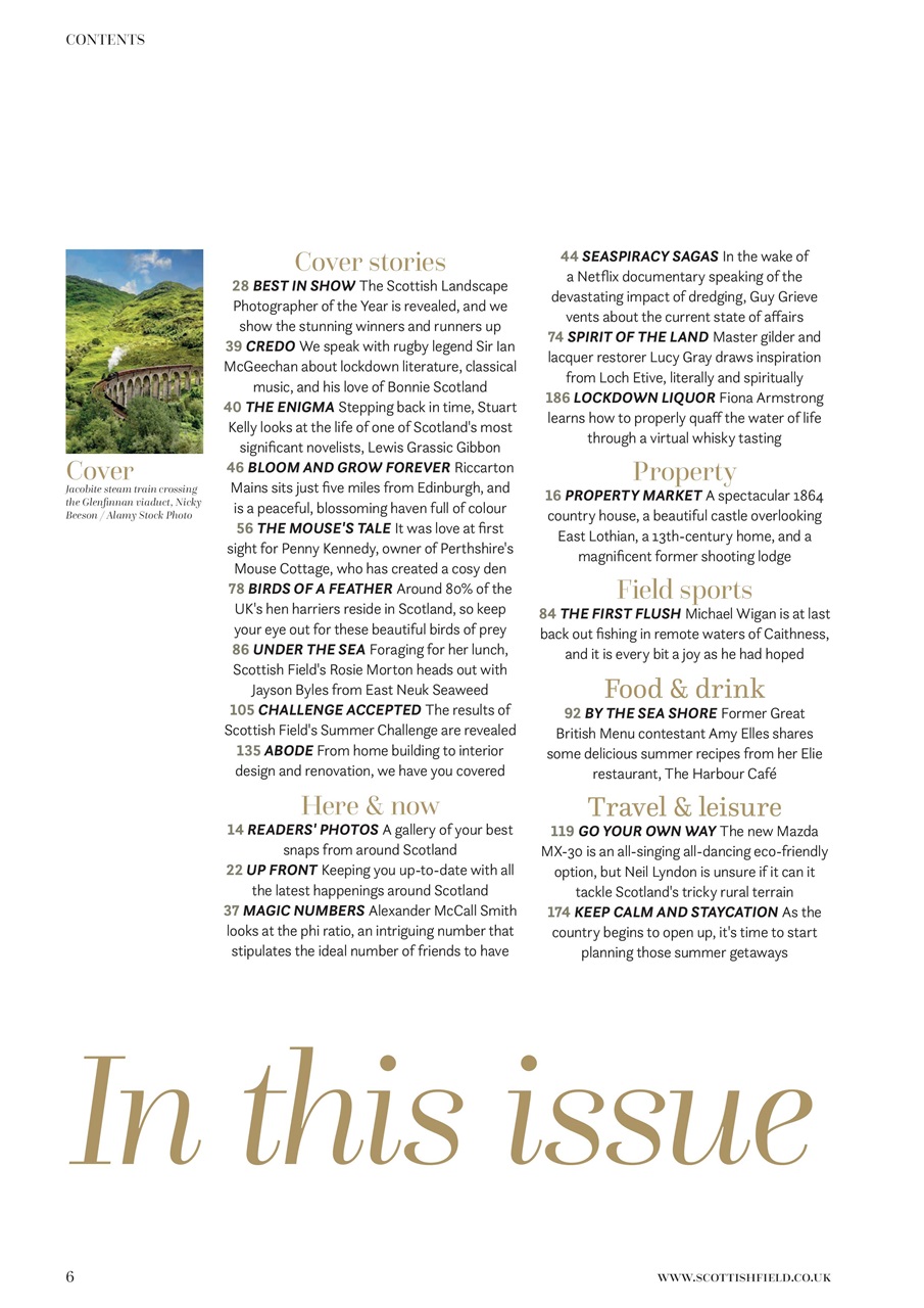 Scottish Field Preview Pages