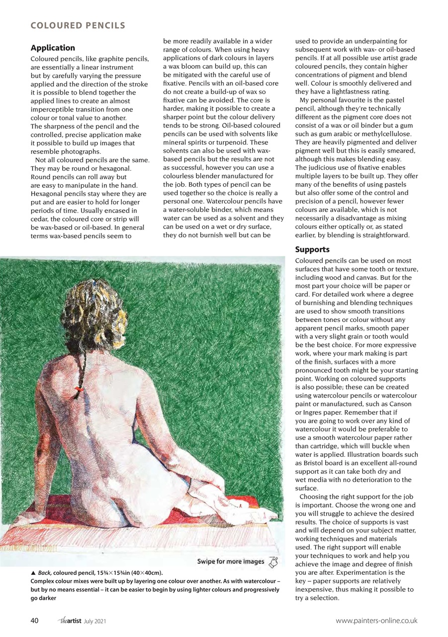The Artist Preview Pages