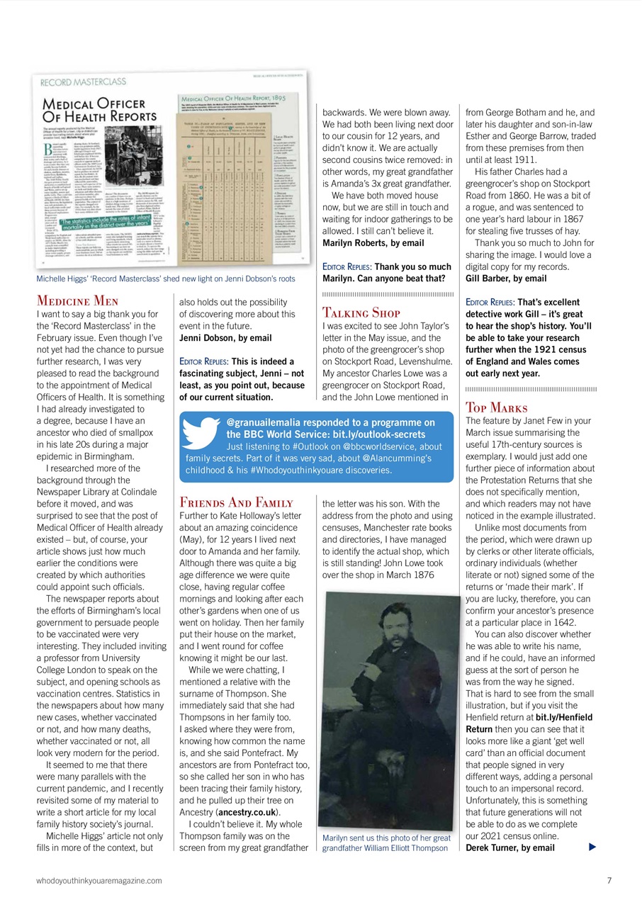 Who Do You Think You Are? Preview Pages