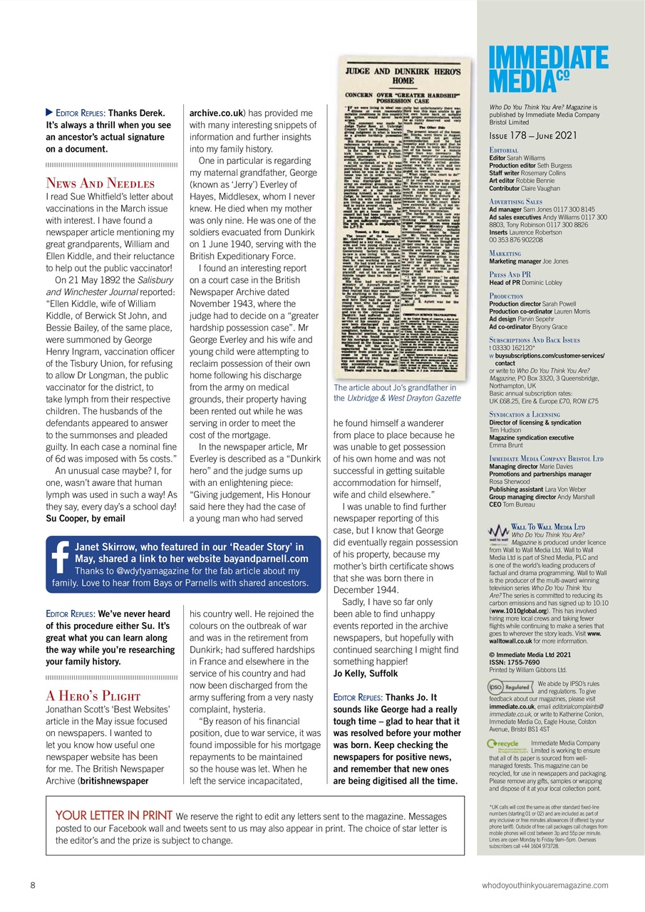 Who Do You Think You Are? Preview Pages