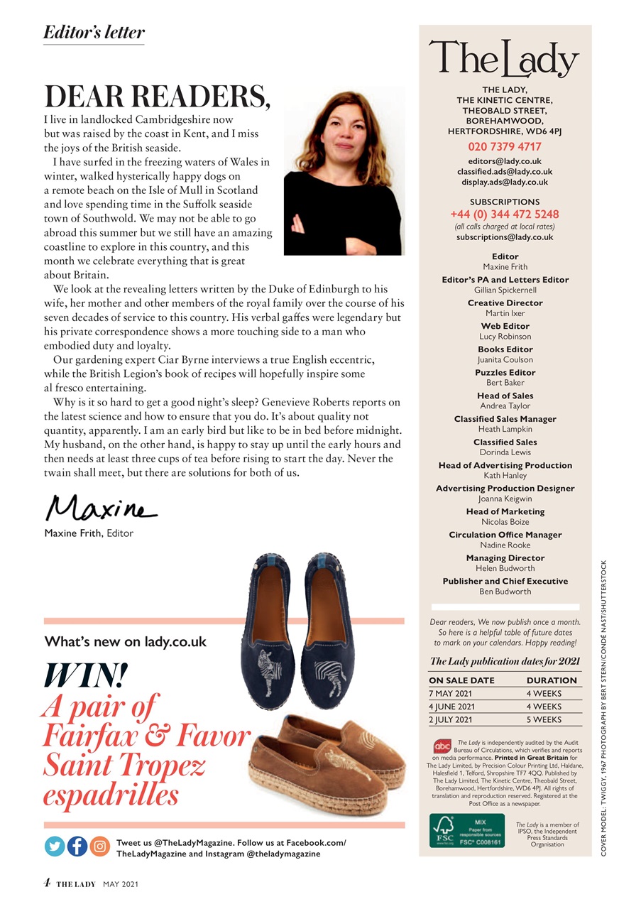 The Lady Preview Pages