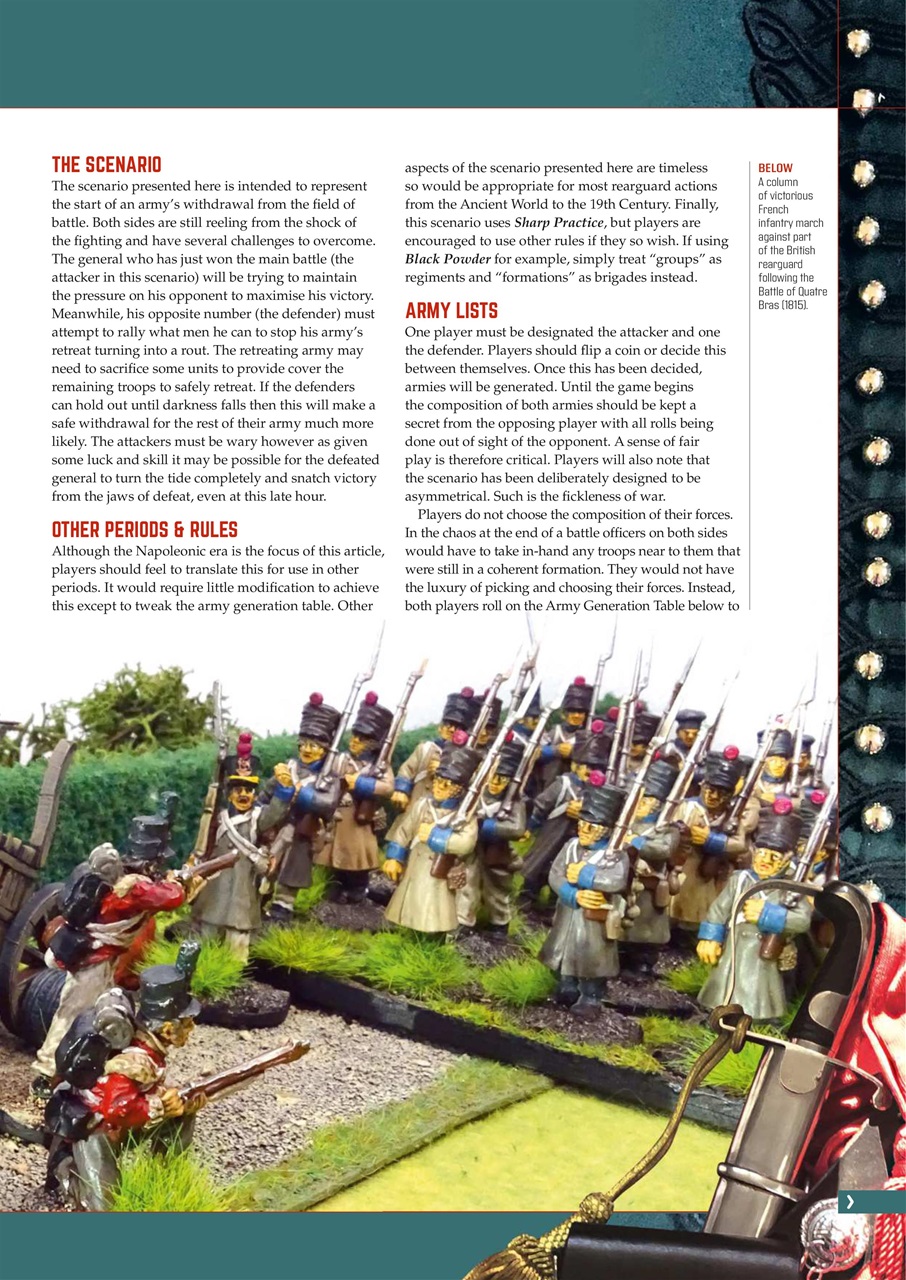 Miniature Wargames Preview Pages