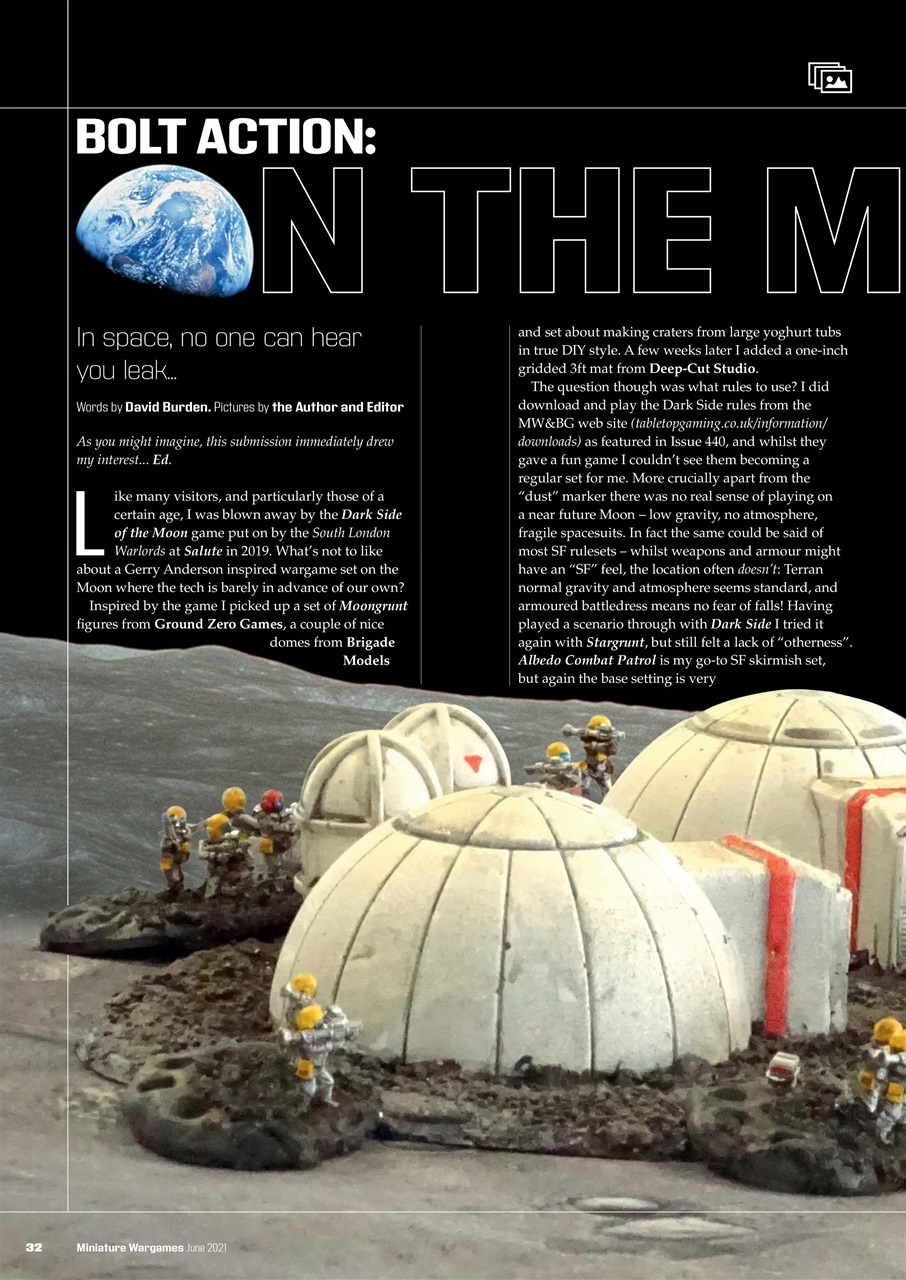 Miniature Wargames Preview Pages
