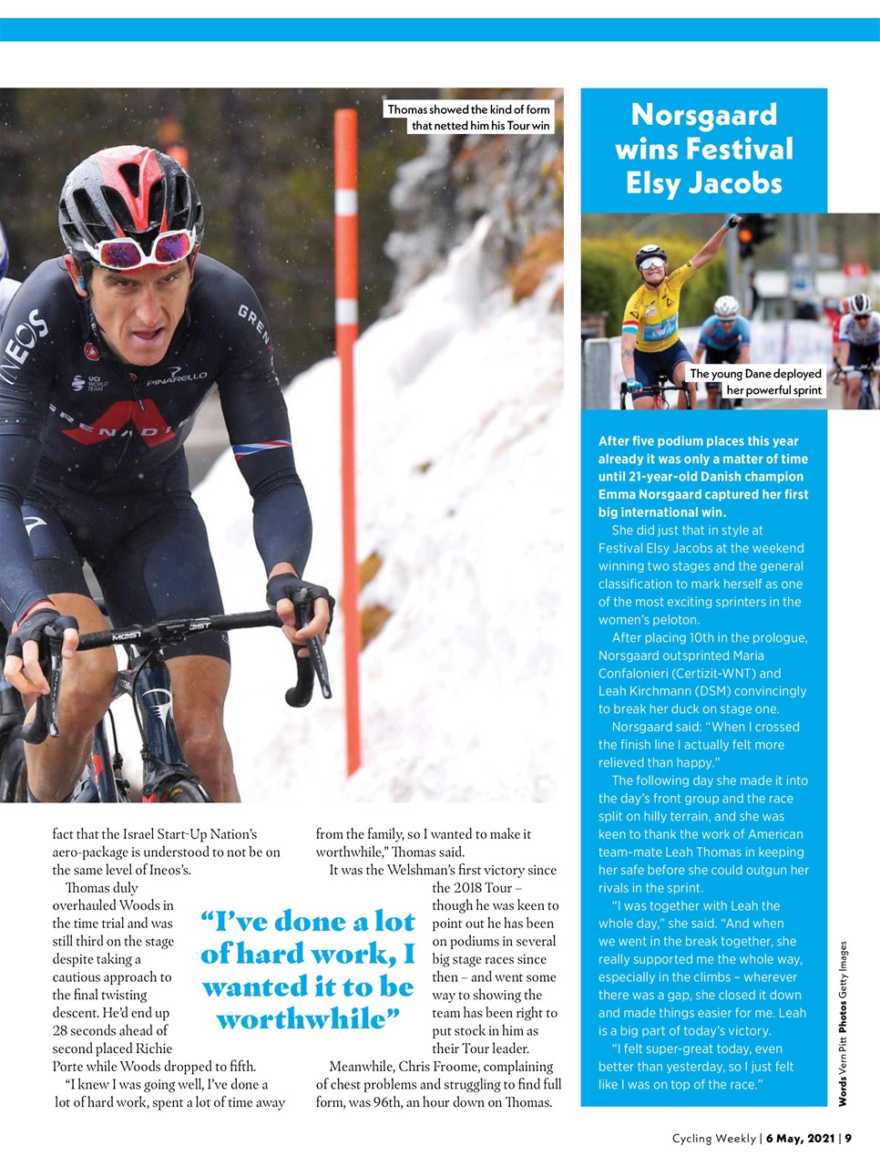 Cycling Weekly Preview Pages