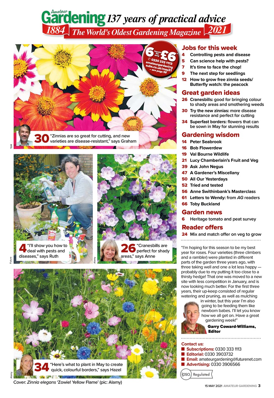 Amateur Gardening Preview Pages