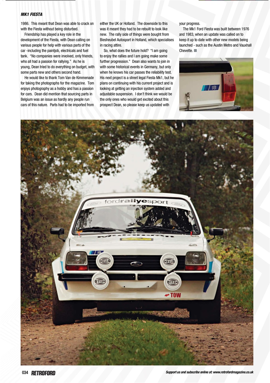 Retro Ford Preview Pages