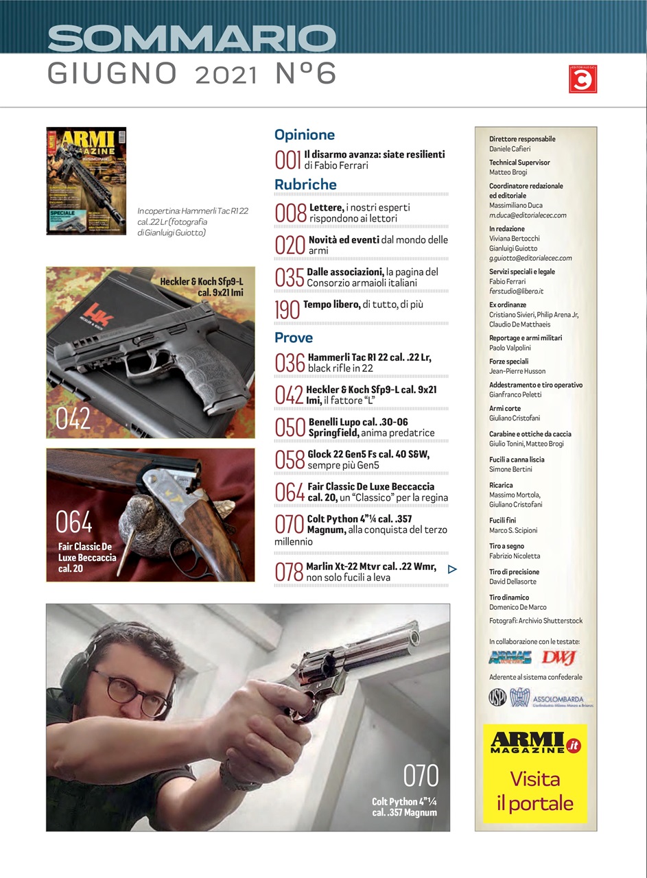 ARMI MAGAZINE Preview Pages