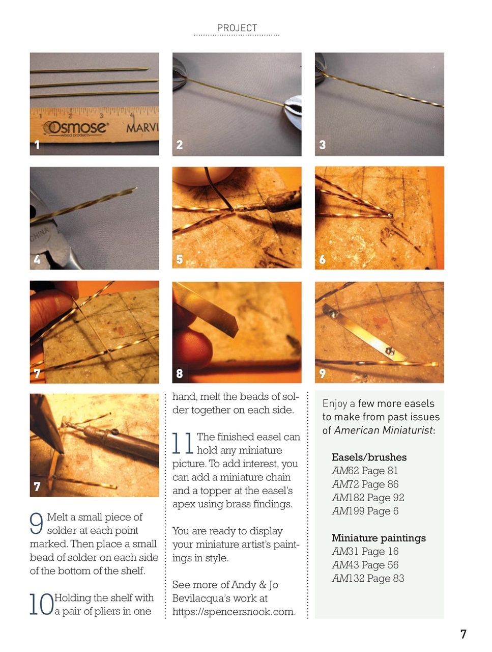 American Miniaturist Preview Pages