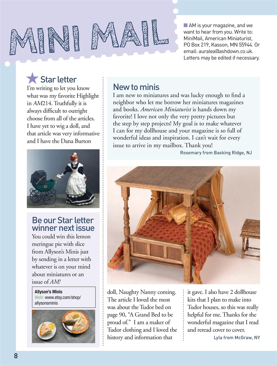 American Miniaturist Preview Pages