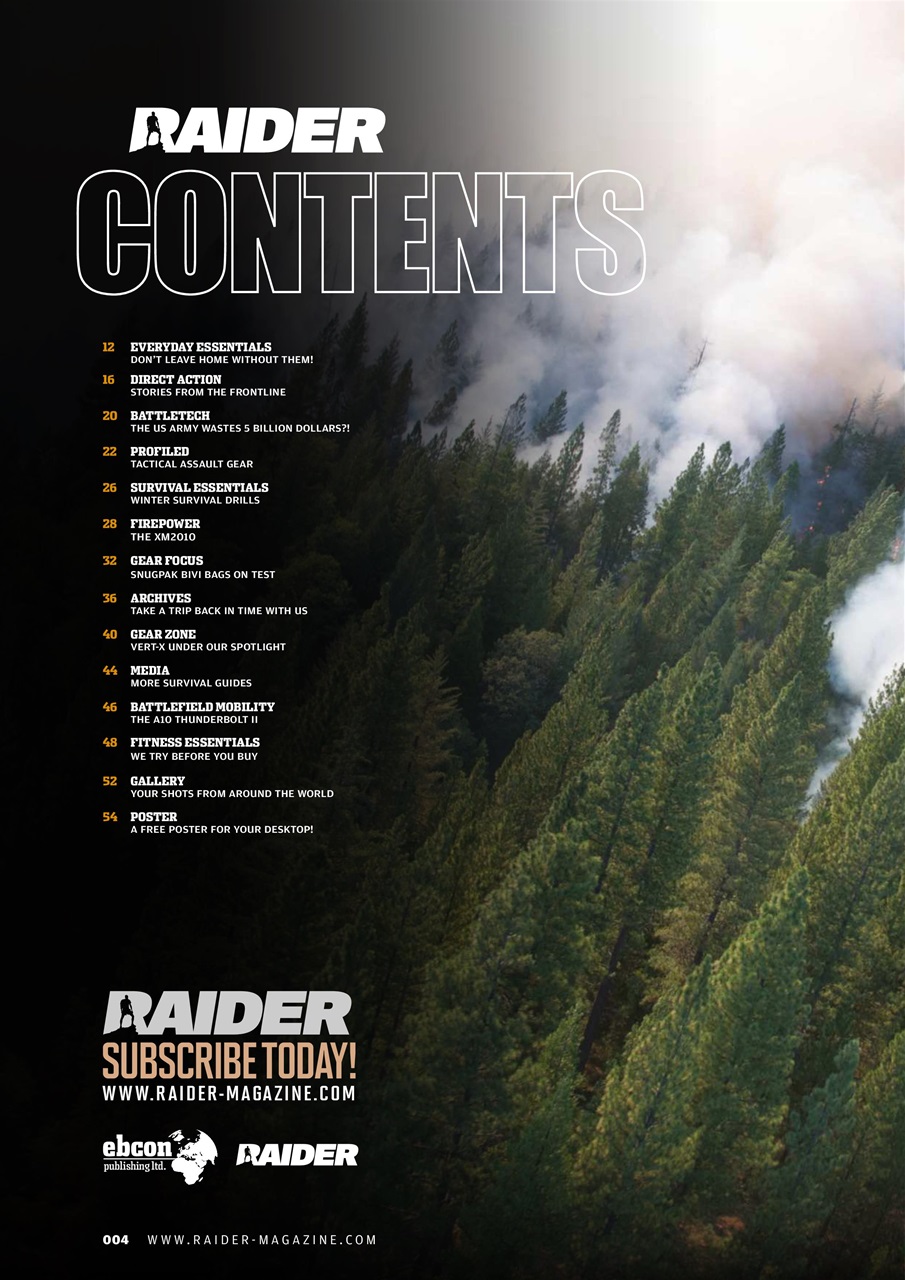 Raider Preview Pages