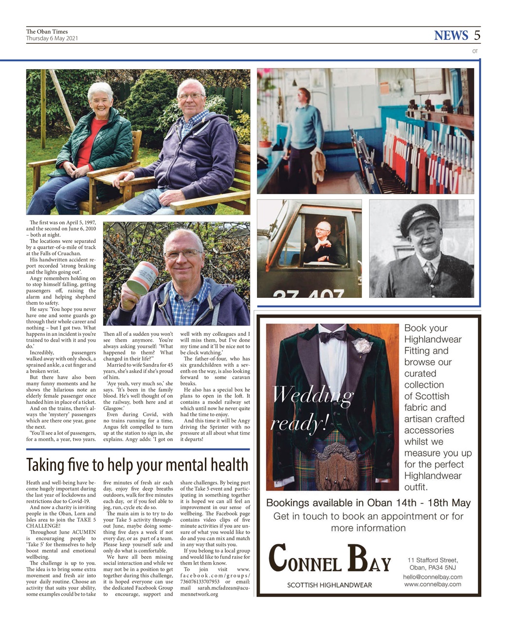 The Oban Times & Lochaber Times Preview Pages