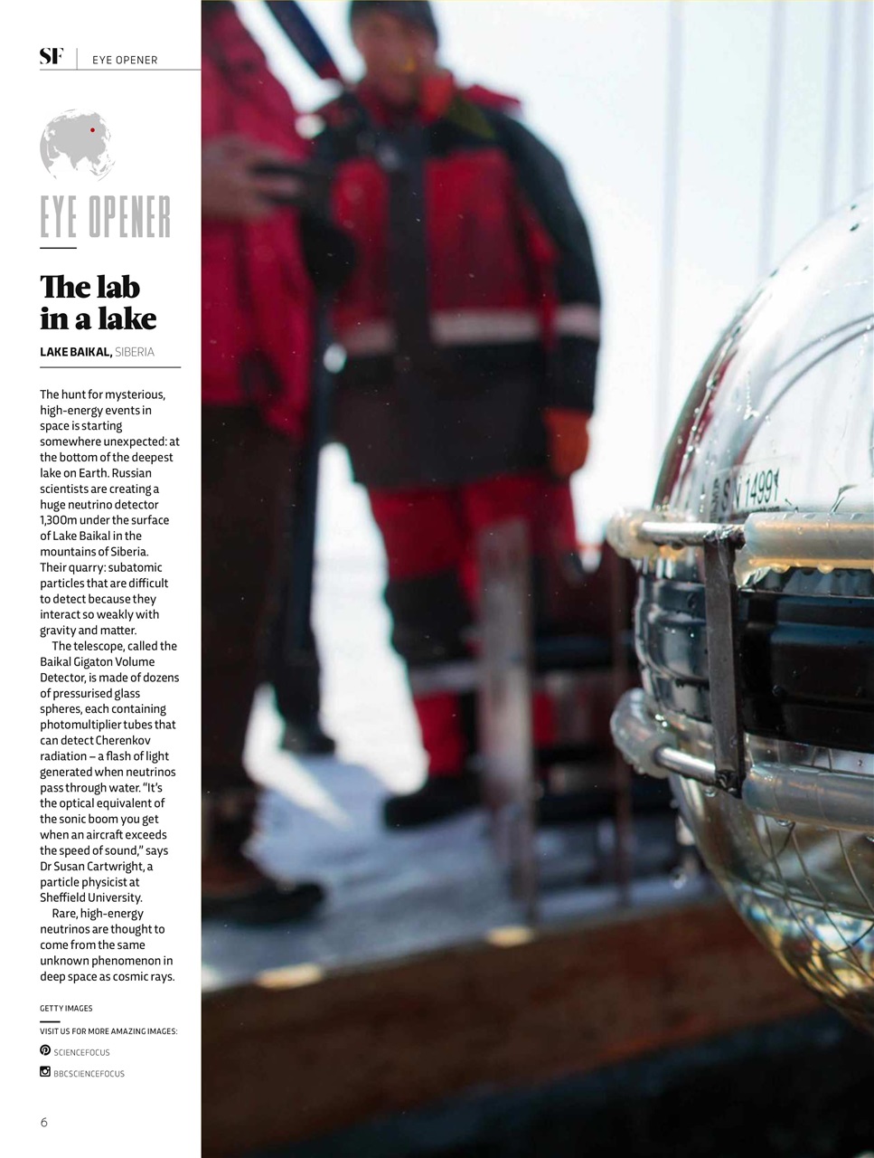 BBC Science Focus Magazine Preview Pages