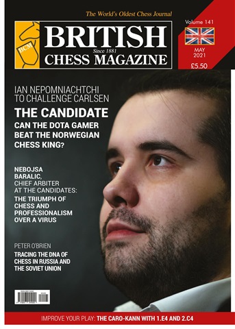 British Chess Magazine issue May 2021