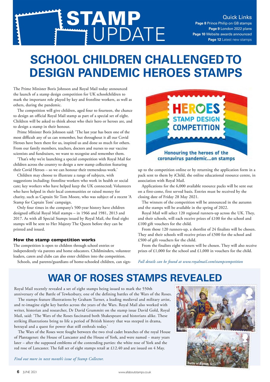 Stamp Collector Preview Pages