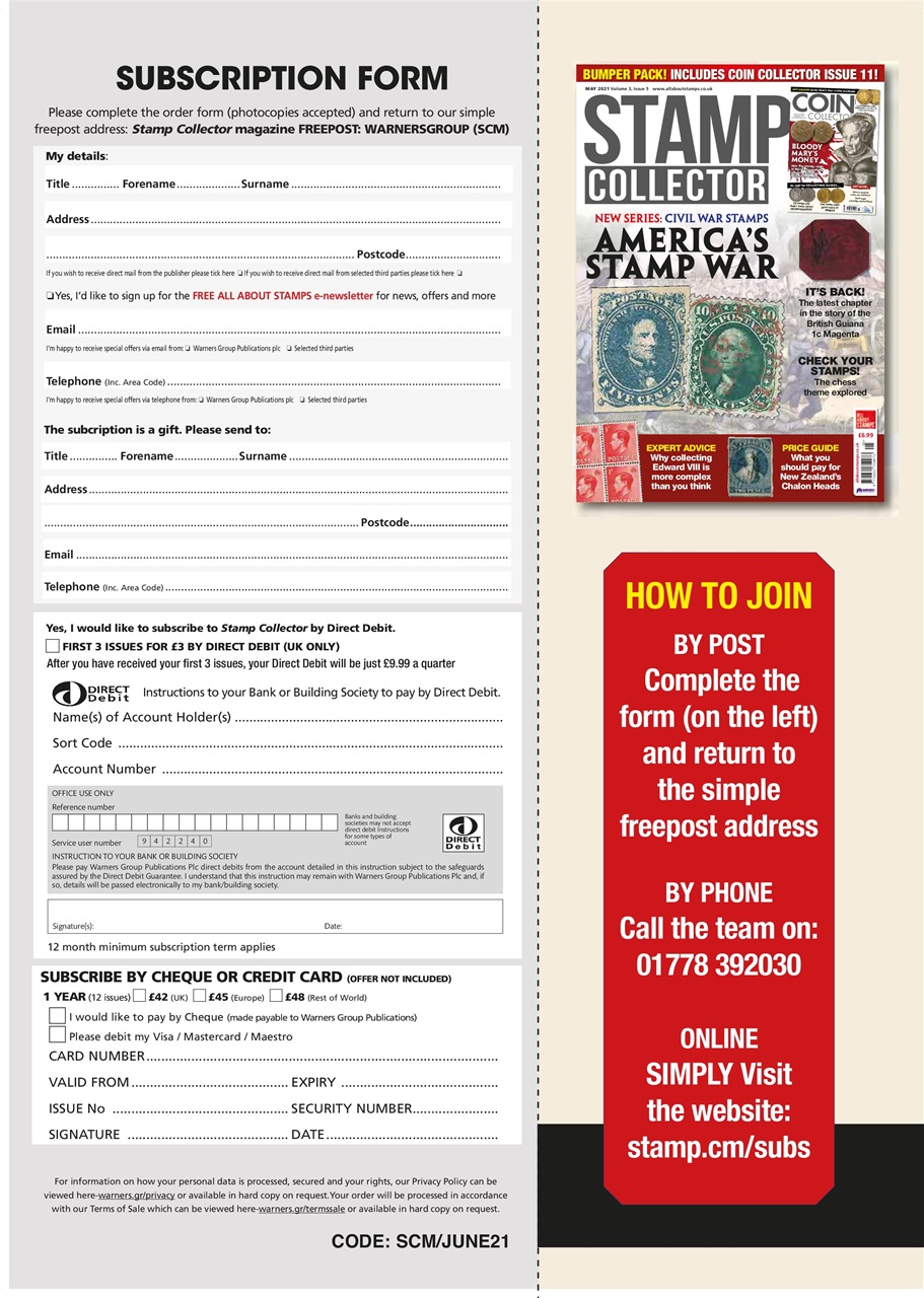 Stamp Collector Preview Pages