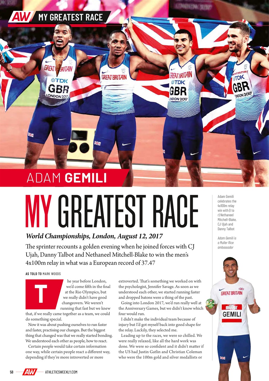 AW – Athletics Weekly Magazine Preview Pages