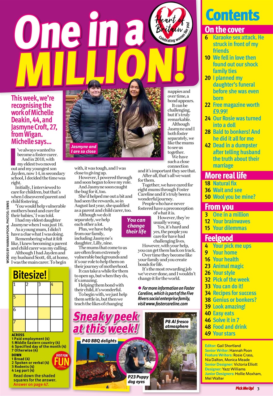 Pick Me Up Preview Pages