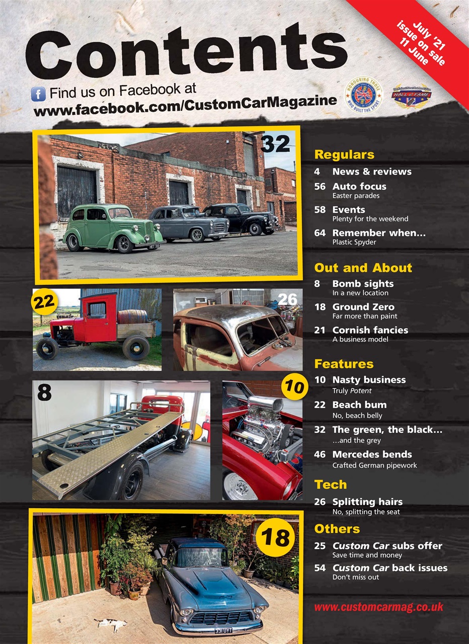 Custom Car Preview Pages