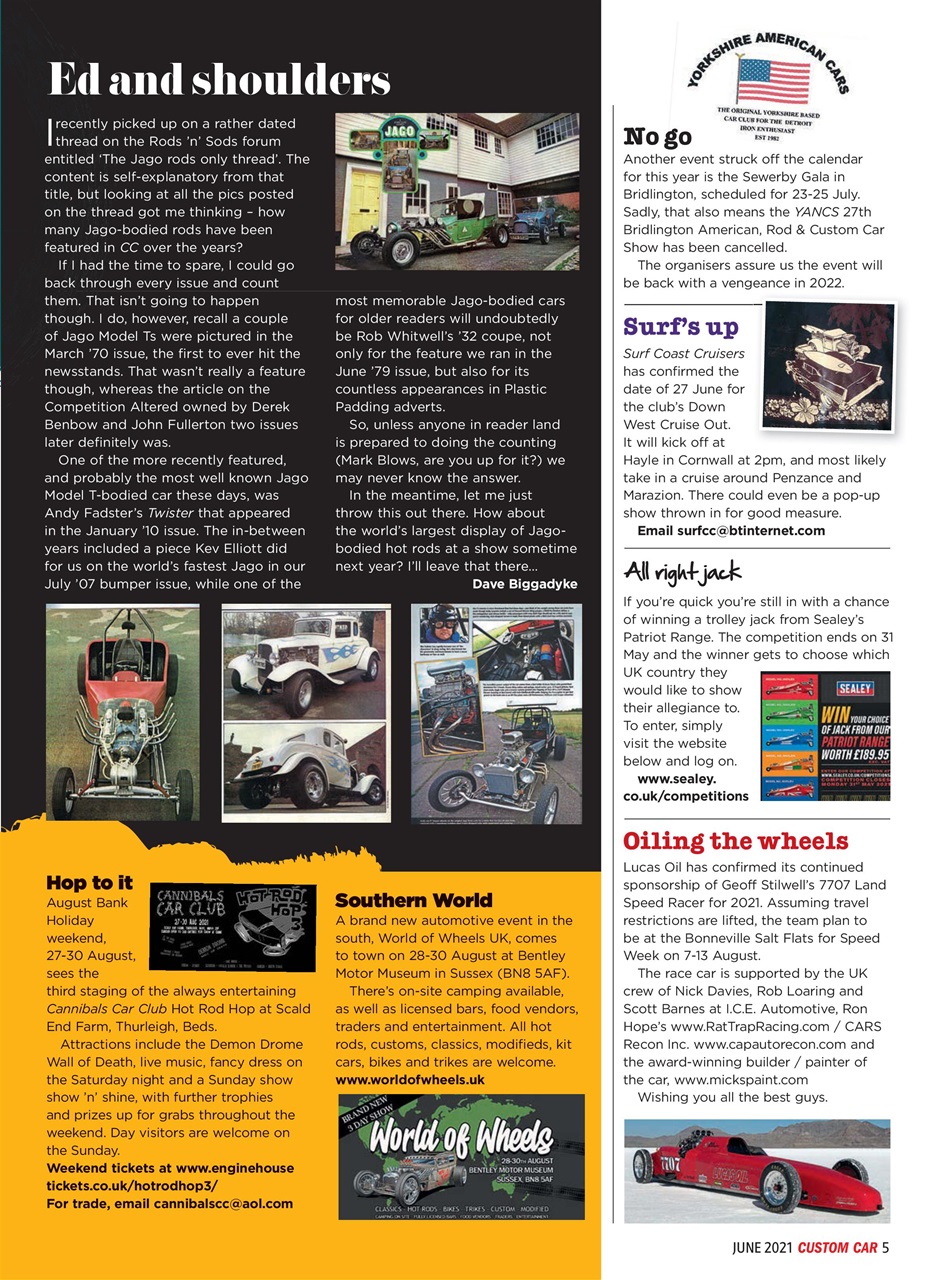 Custom Car Preview Pages