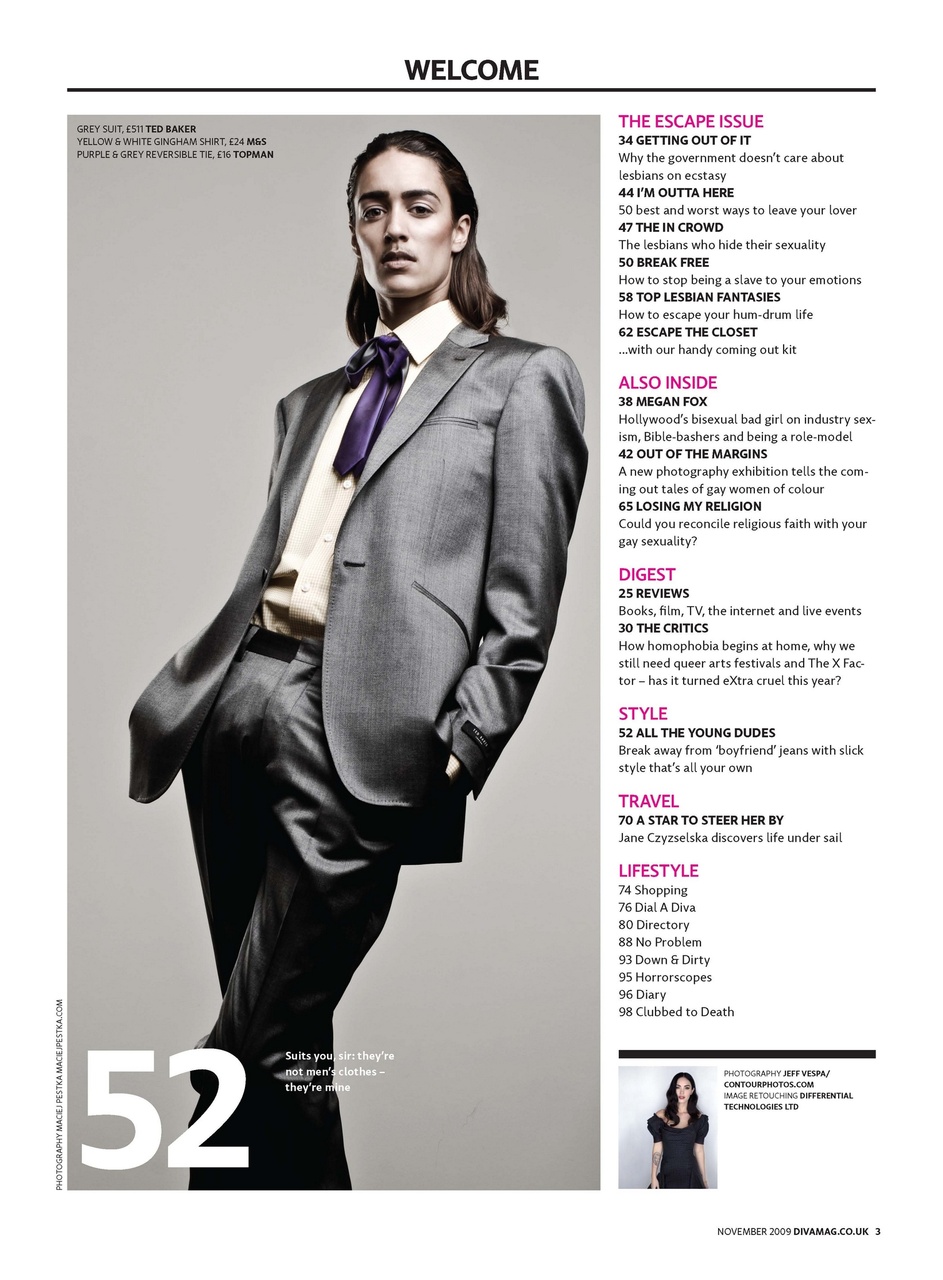 DIVA Magazine Preview Pages