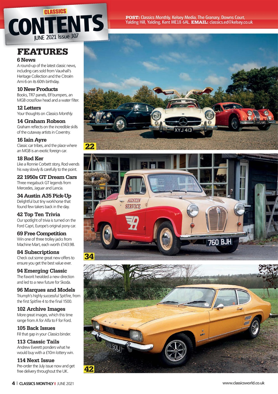 Classics World Preview Pages