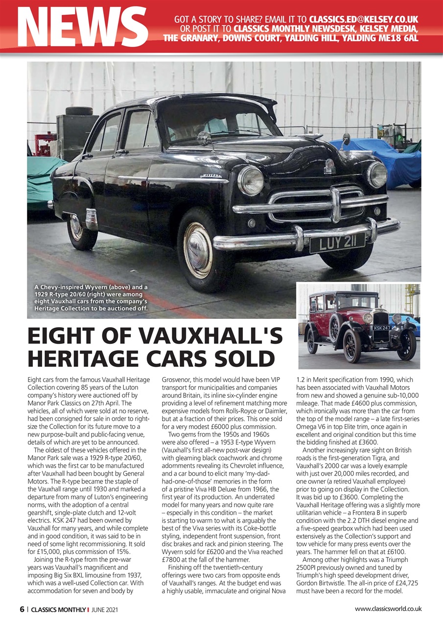 Classics World Preview Pages