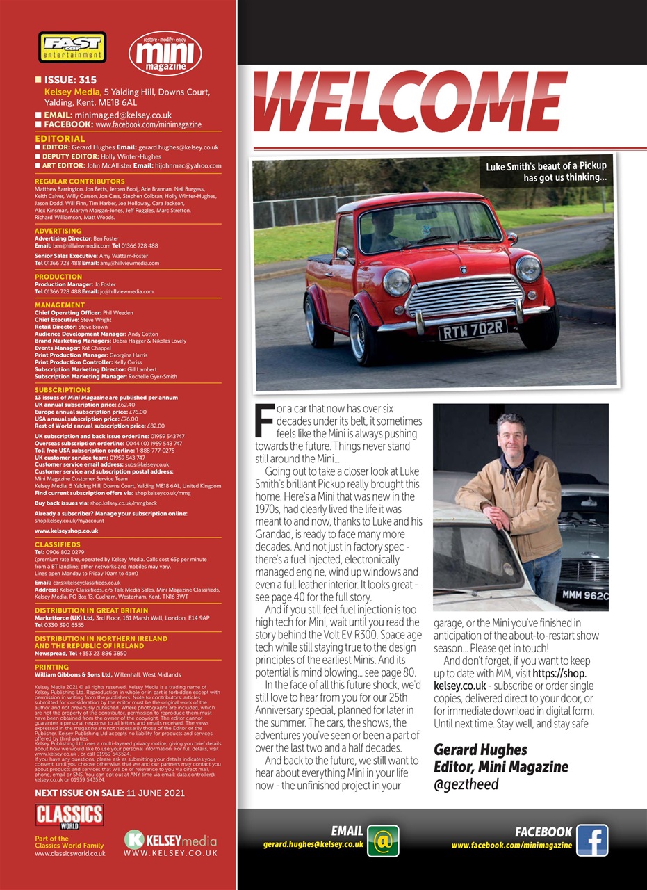 Mini Magazine Preview Pages