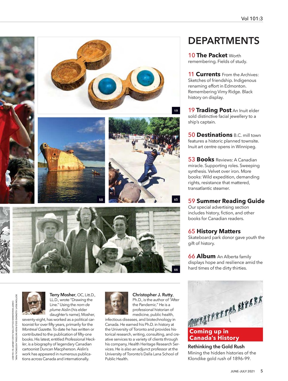 Canada's History Preview Pages