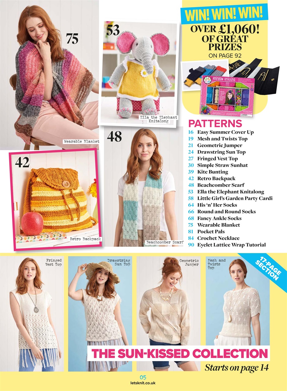 Let's Knit Preview Pages