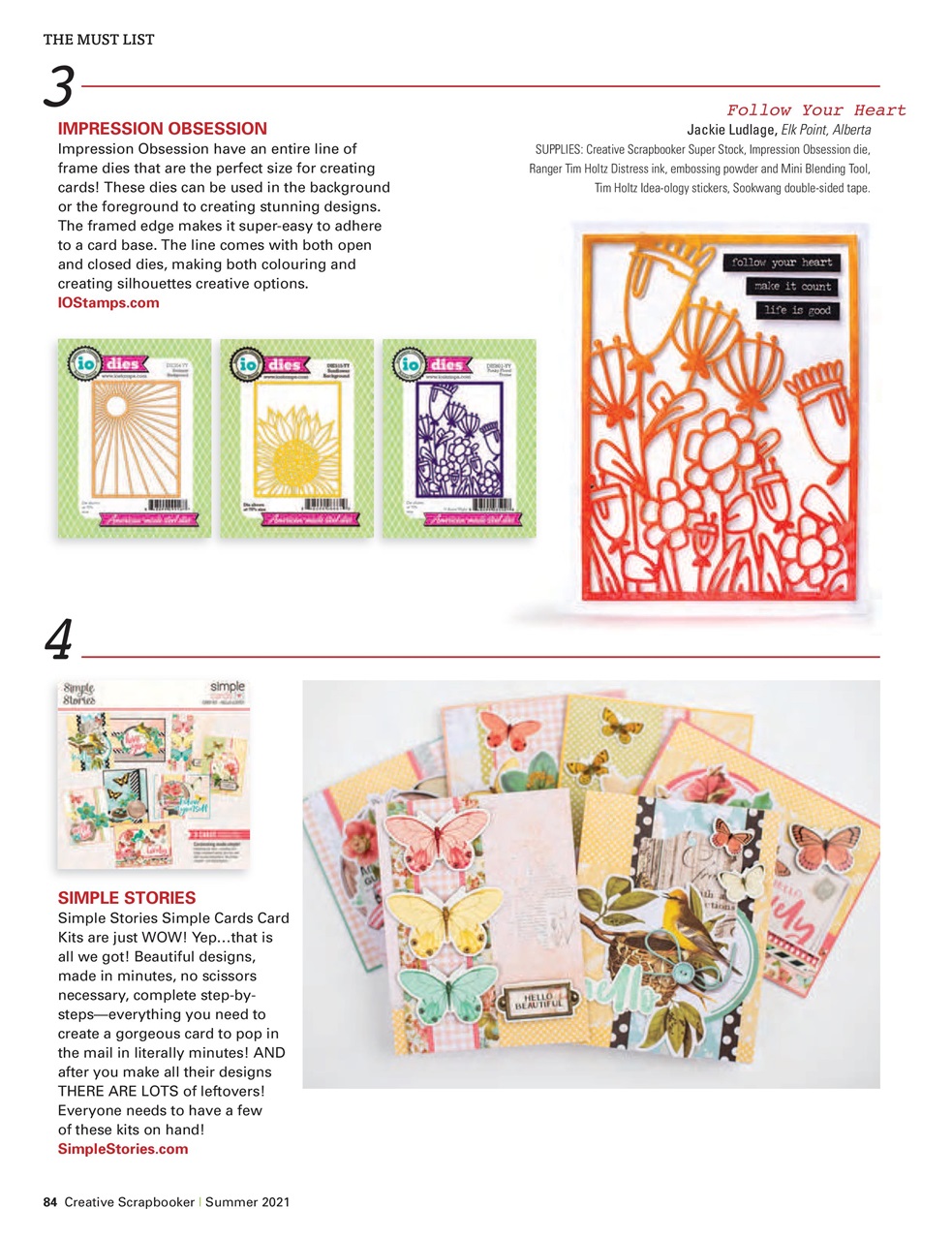 Creative Scrapbooker Preview Pages