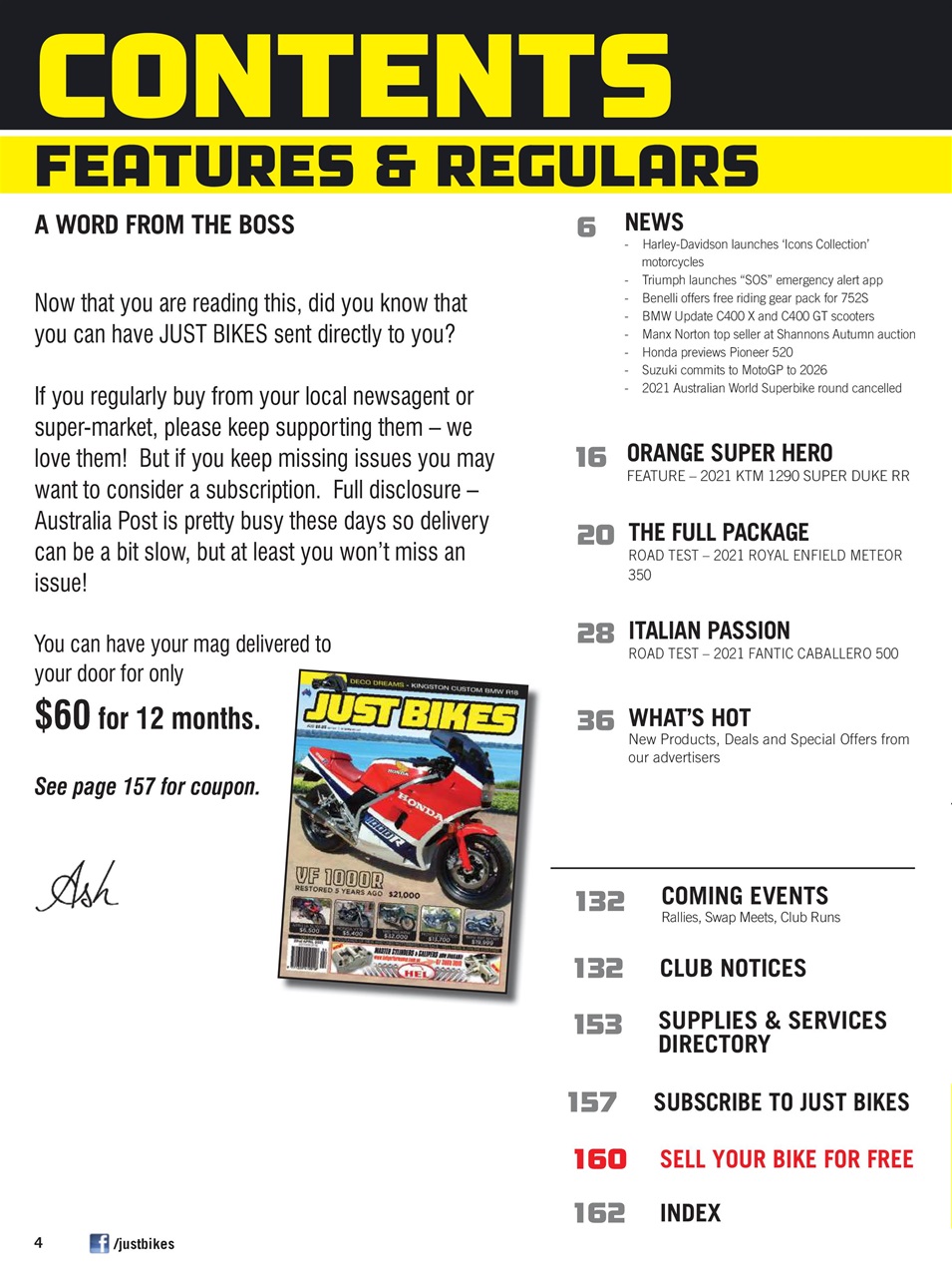 JUST BIKES Preview Pages