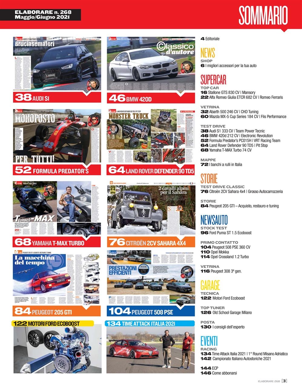 Elaborare GT Tuning Preview Pages