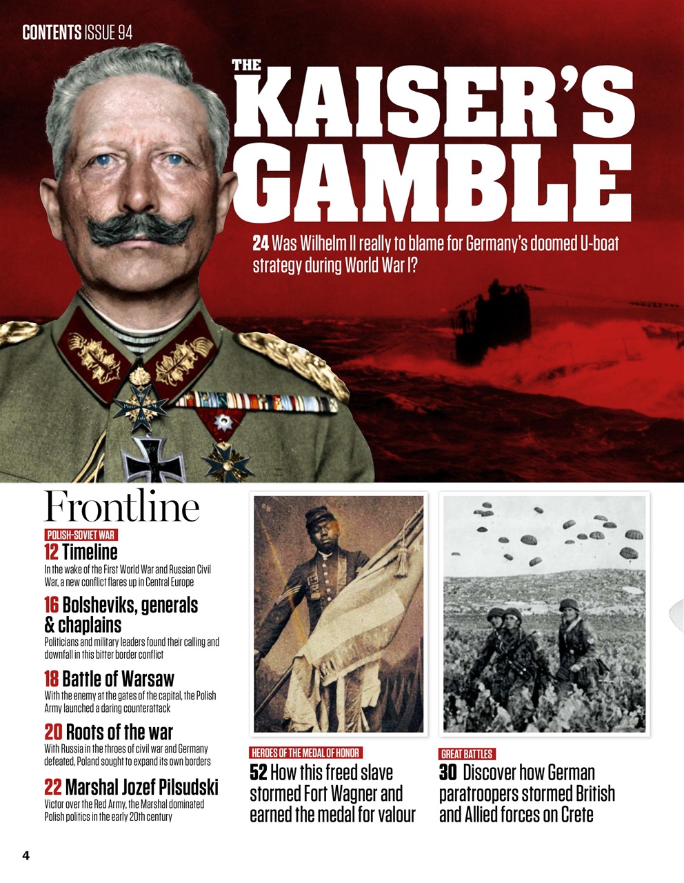 History of War Preview Pages