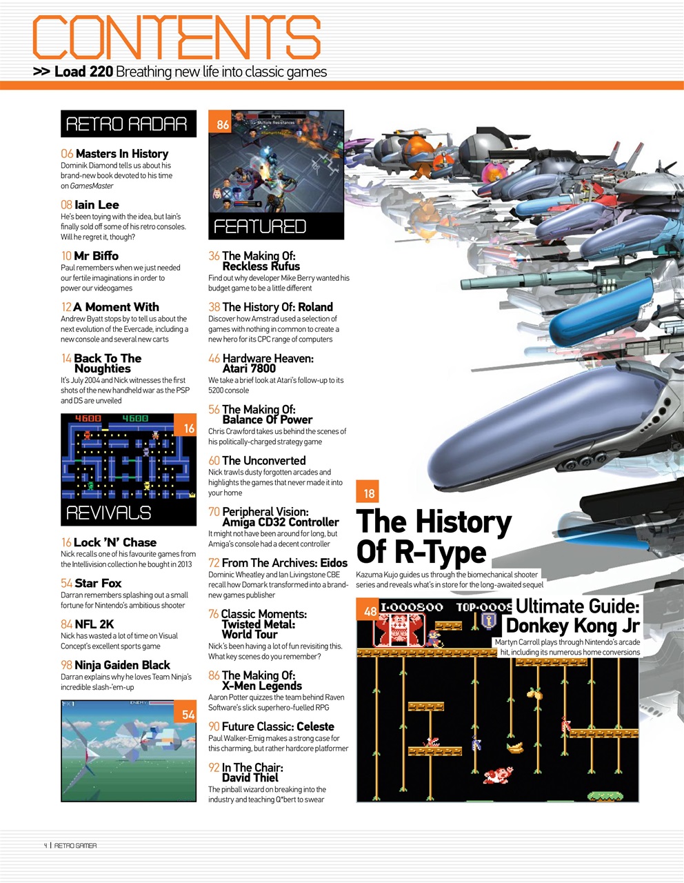 Retro Gamer Preview Pages