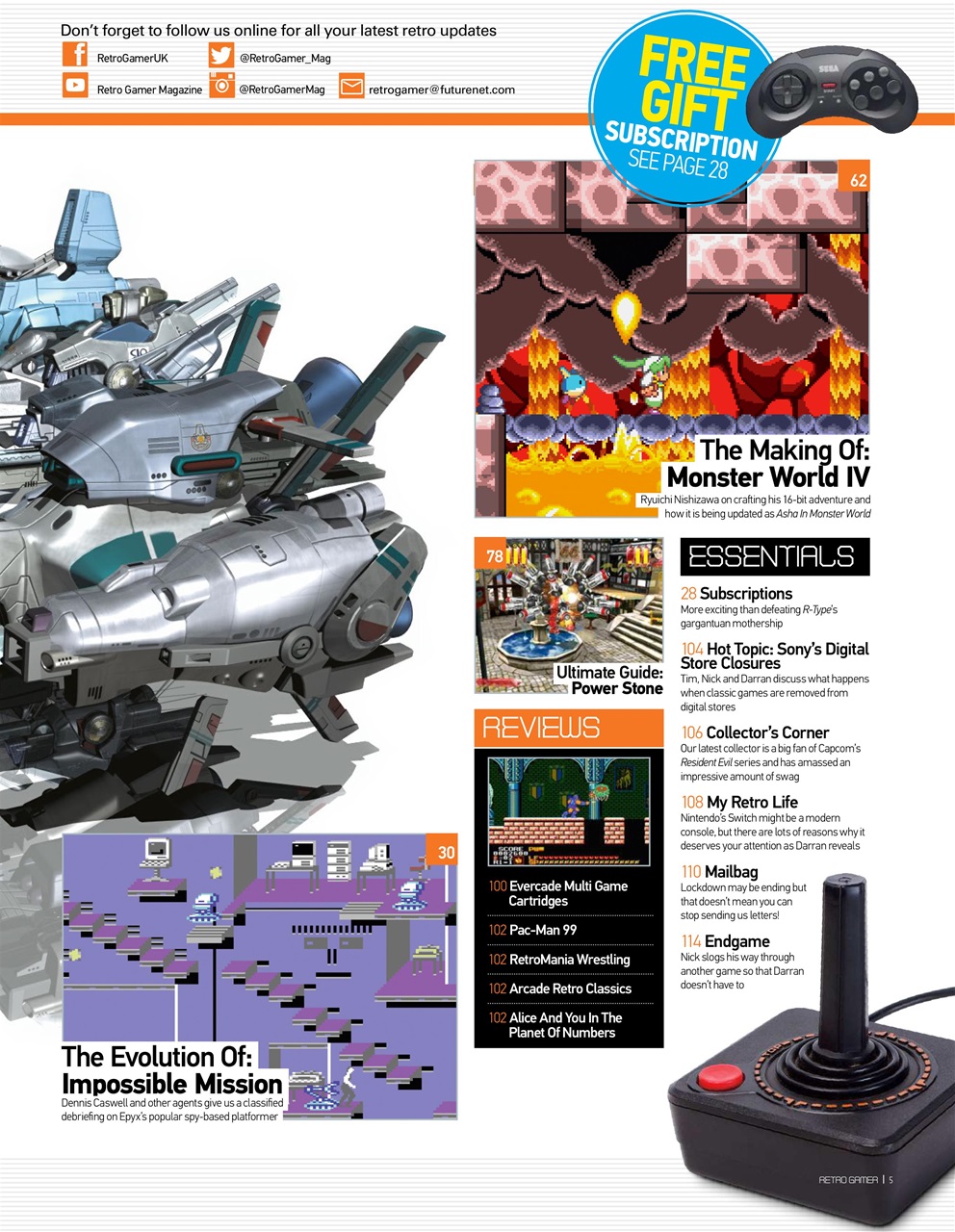 Retro Gamer Preview Pages