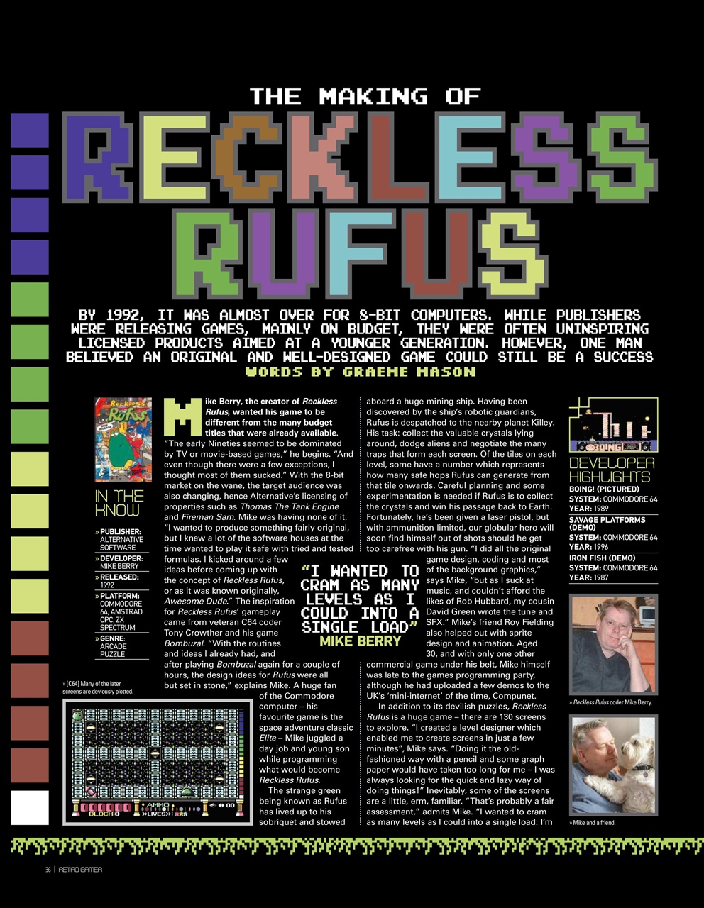 Retro Gamer Preview Pages