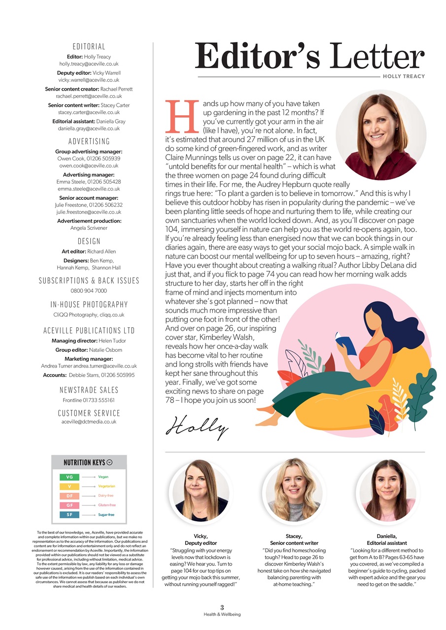 Health & Wellbeing Preview Pages