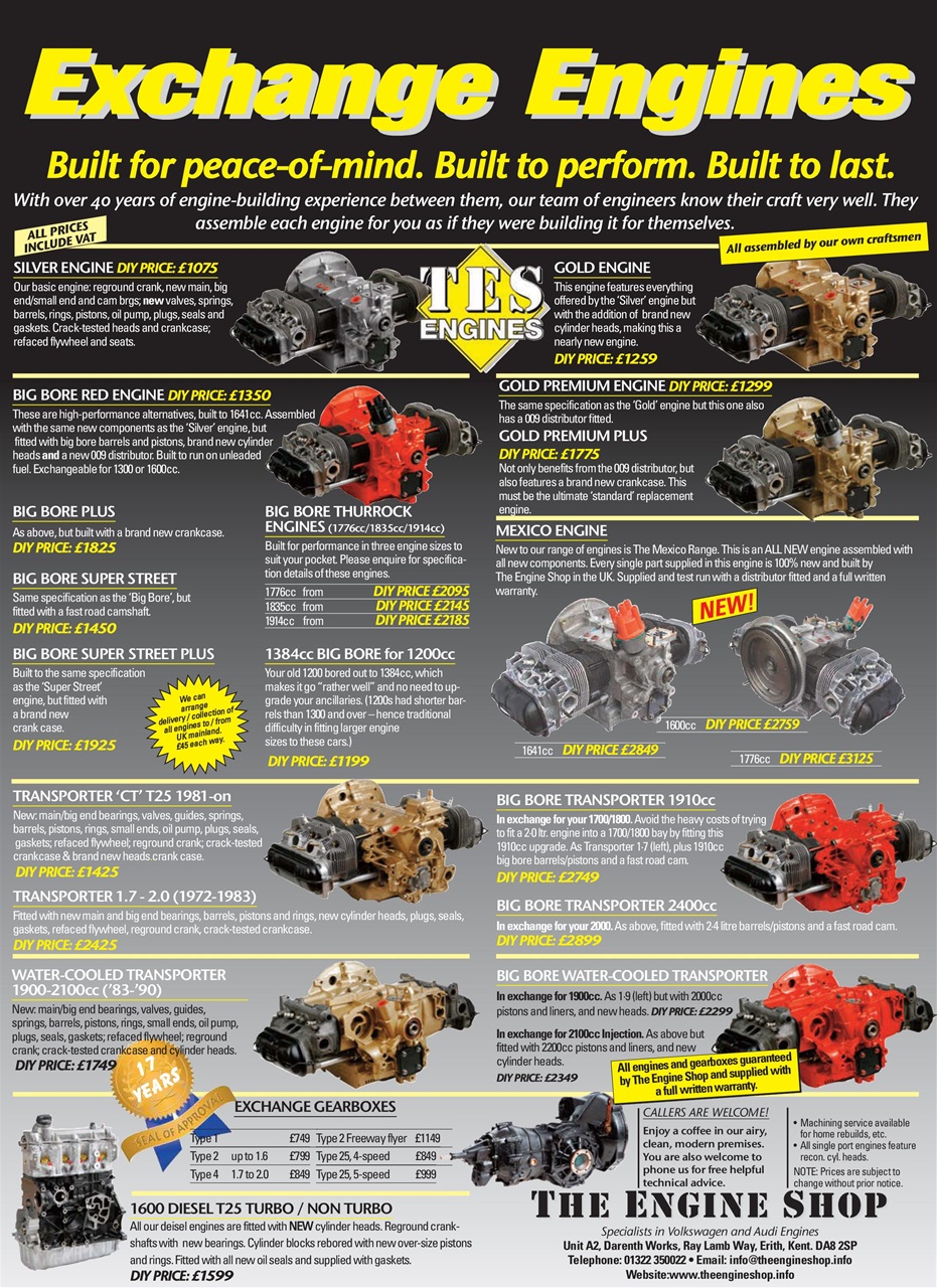 VW Camper Preview Pages