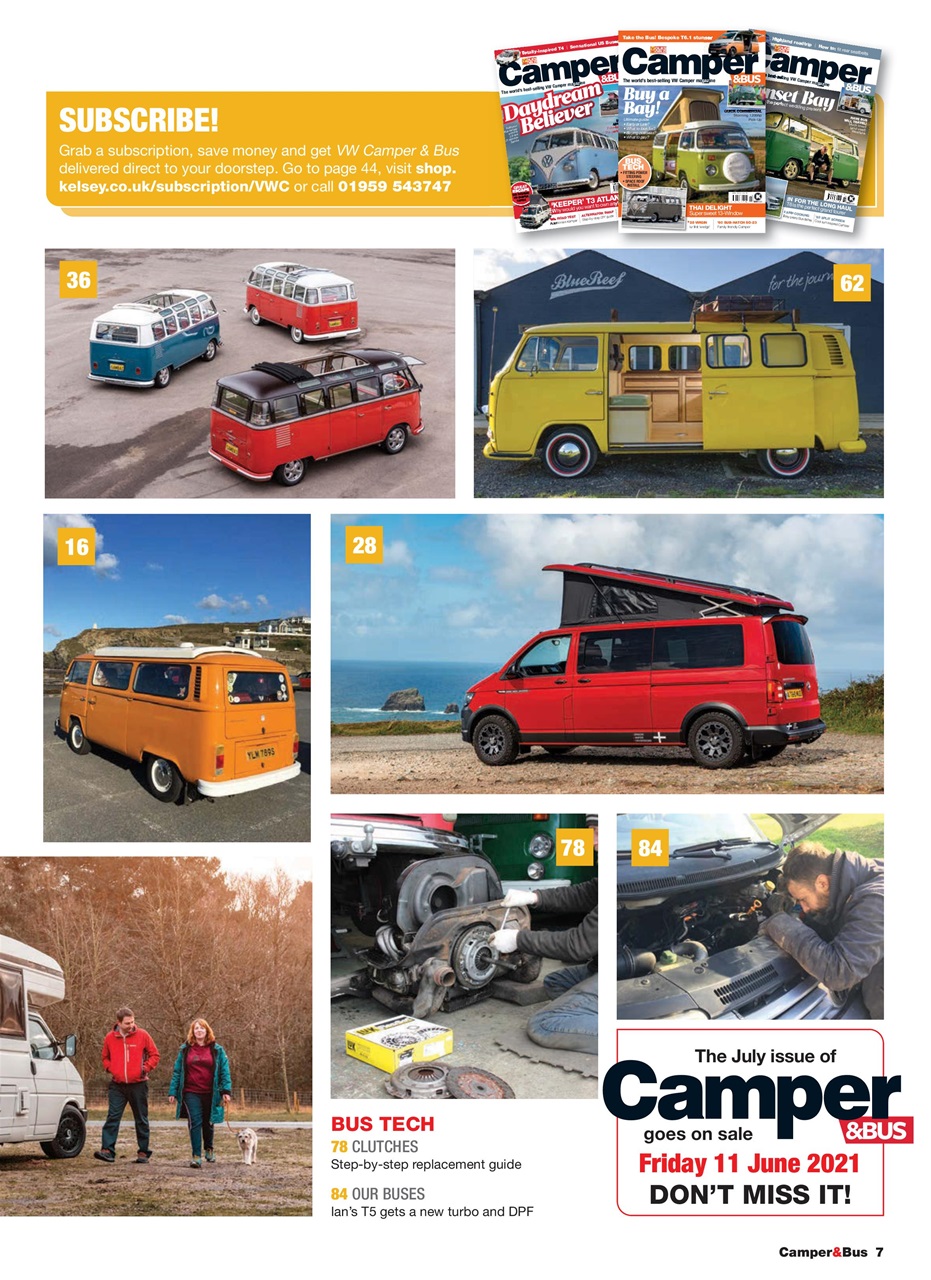 VW Camper Preview Pages