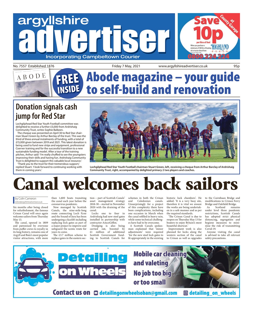 Argyllshire Advertiser Preview Pages