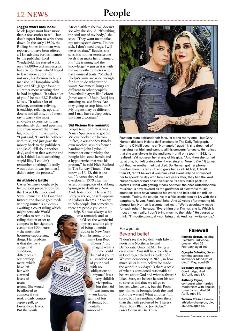 The Week Preview Pages