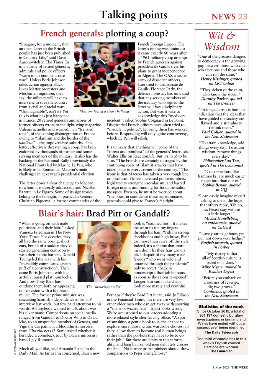 The Week Preview Pages