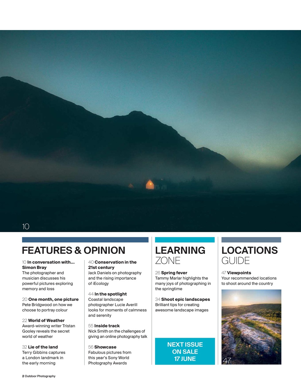 Outdoor Photography Preview Pages