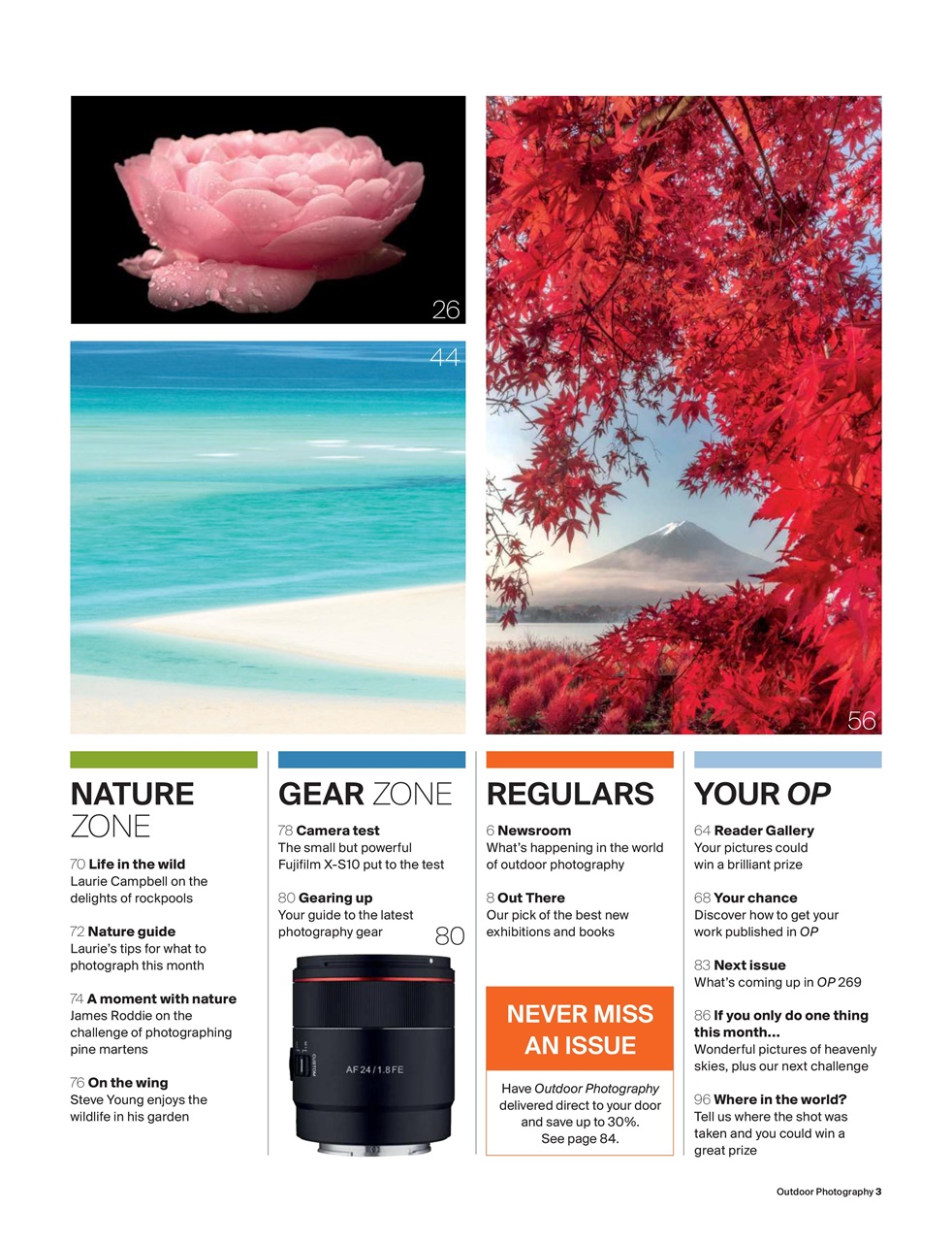 Outdoor Photography Preview Pages