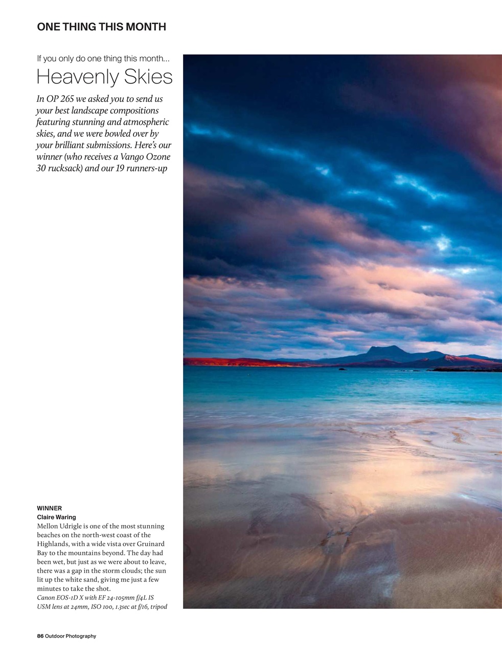 Outdoor Photography Preview Pages