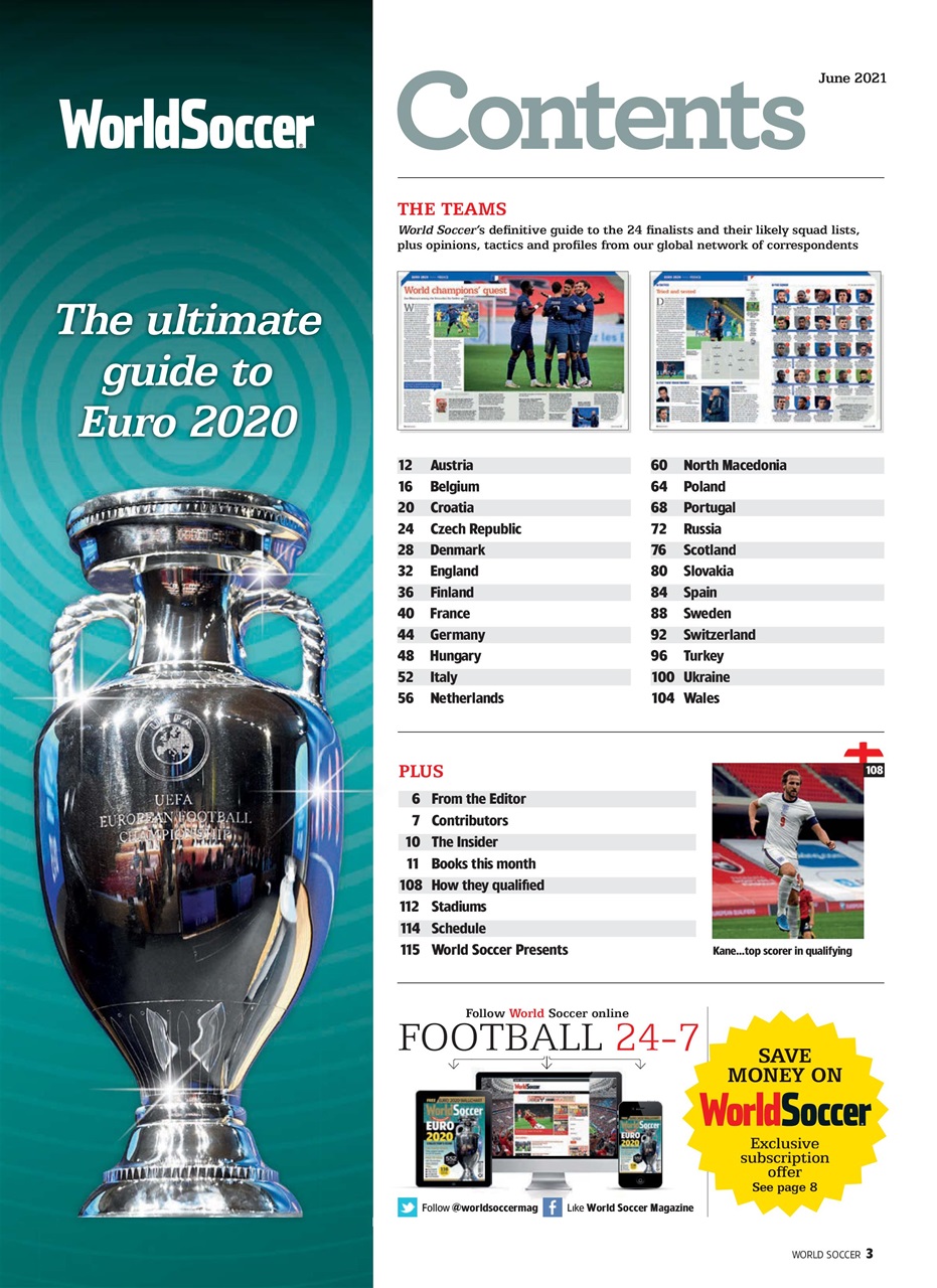 World Soccer Preview Pages